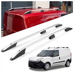 Roof rails for Opel Combo D X12 L1 2012-2018 Elegance Aluminum Plastic