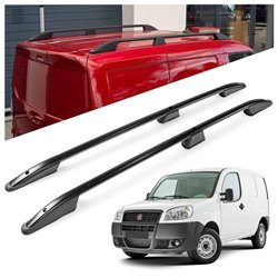 Relingi dachowe Fiat Doblo I 223 L1 2001-2010 Aluminium plastik
