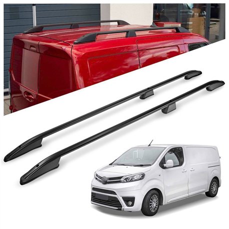 Relingi dachowe Toyota Proace II MDZ/MPY L2 2016- Aluminium pla