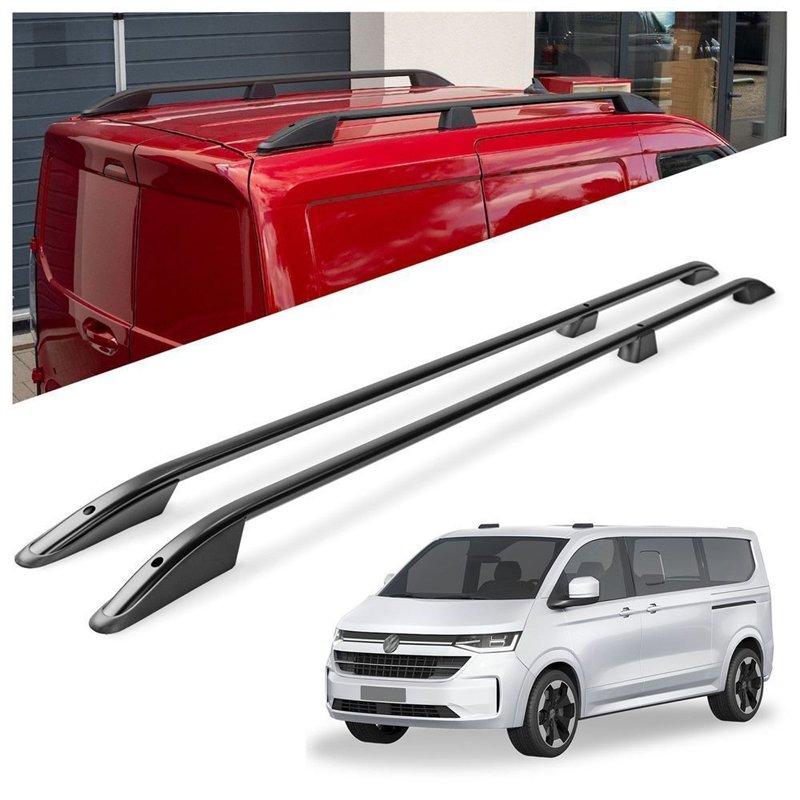 Roof rails for Volkswagen VW Caravelle T7 L1 SWB 2025- Elegance Aluminum P