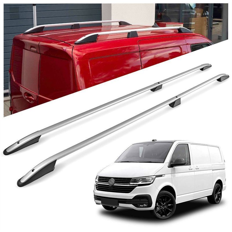 Roof rails for Volkswagen VW Transporter T6.1 L2 LWB 2019-2023 Elegance Al