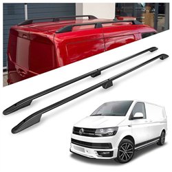 Roof rails for Volkswagen VW Transporter T6 L2 LWB 2015-2019 Elegance Alum