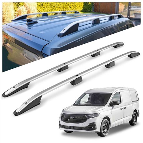 Roof rails for Ford Grand Transit Connect III Mk3 V761 L2 LWB 2024- Eleganc