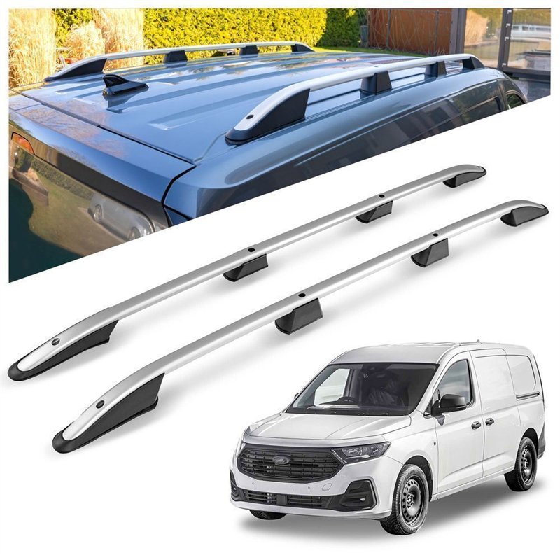 Roof rails for Ford Grand Transit Connect III Mk3 V761 L2 LWB 2024- Eleganc