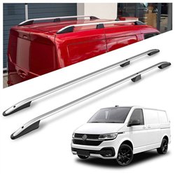 Roof rails for Volkswagen VW Transporter T6.1 L1 SWB 2019-2023 Elegance Al