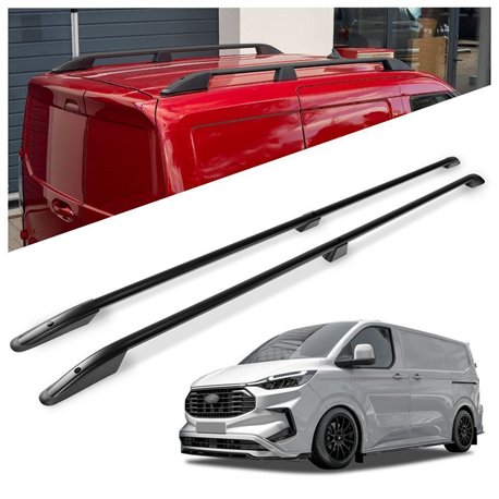 Relingi dachowe Ford Transit Custom II V710 L2 LWB 2023- Alumin