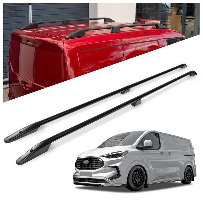 Relingi dachowe Ford Transit Custom II V710 L2 LWB 2023- Alumin