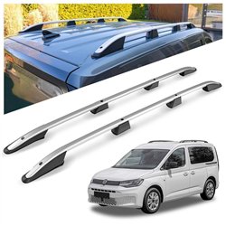 Roof rails for Volkswagen VW Caddy SB SK L2 Maxi 2020- Elegance Aluminum P