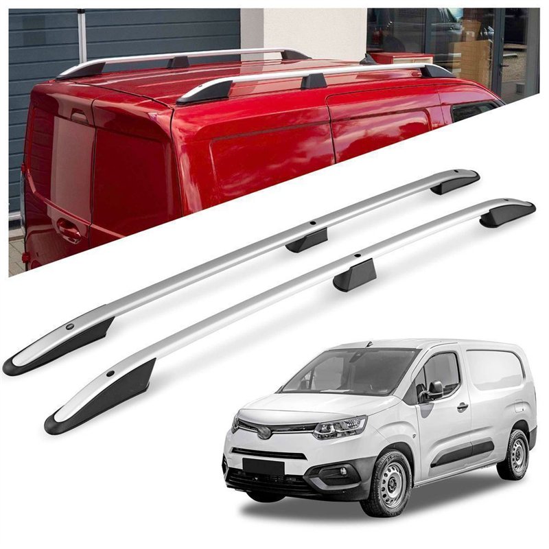 Relingi dachowe Toyota Proace City I E/K9 L1 Standard 2020- Alu