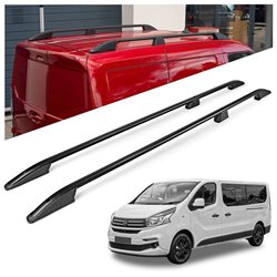 Roof rails for Fiat Talento II 296 X82 L1 SWB 2016-2021 Elegance Aluminum