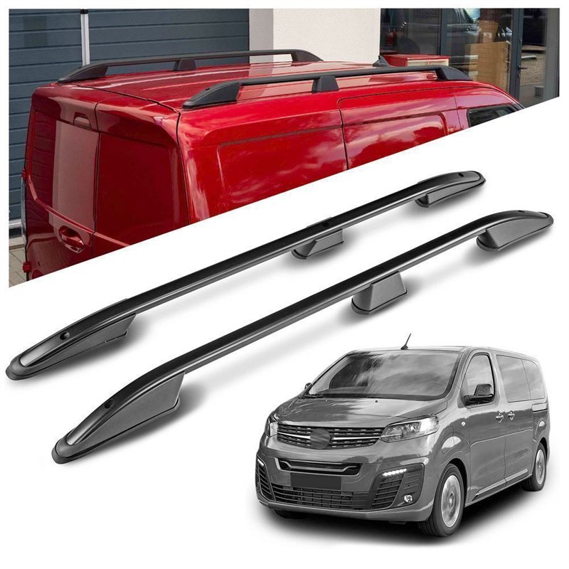 Roof rails for Opel Zafira Life I V L1 S 2019-2021 Elegance Aluminum Plast