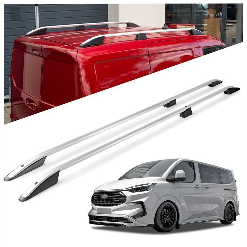 Roof rails for Ford Tourneo Custom II V710 L1 SWB 2023- Elegance Aluminum