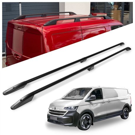 Roof rails for Volkswagen VW Transporter T7 L2 LWB 2025- Elegance Aluminum