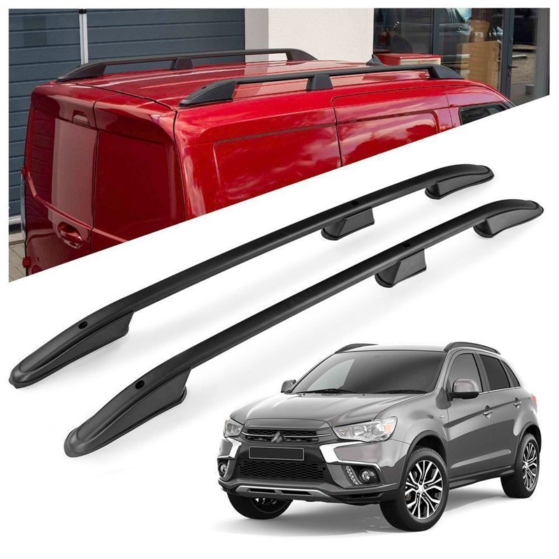 Roof rails for Mitsubishi ASX I GA0 GA/XA/XB/XC/XD 2010-2021 Elegance Alum