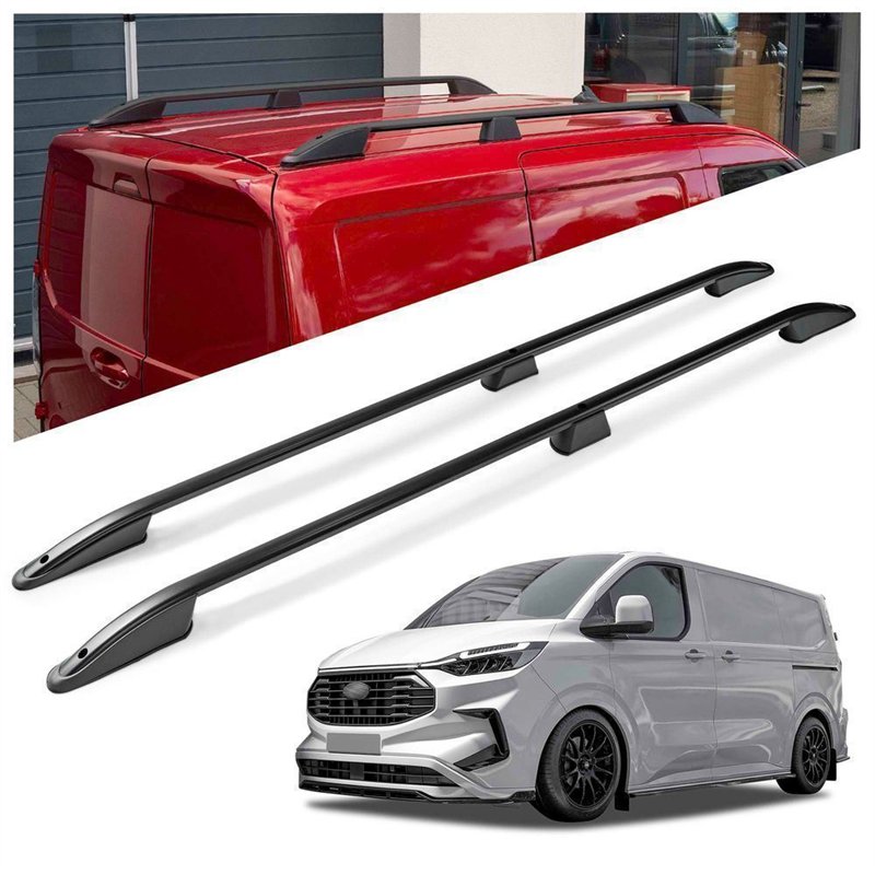 Relingi dachowe Ford Transit Custom II V710 L1 SWB 2023- Alumin