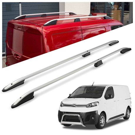 Relingi dachowe Citroen Jumpy III V 4D L3 XL 2016- Aluminium pl
