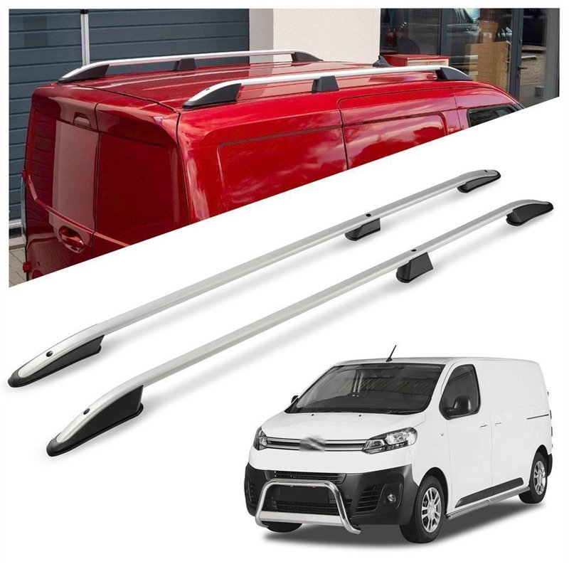 Relingi dachowe Citroen Jumpy III V 4D L3 XL 2016- Aluminium pl