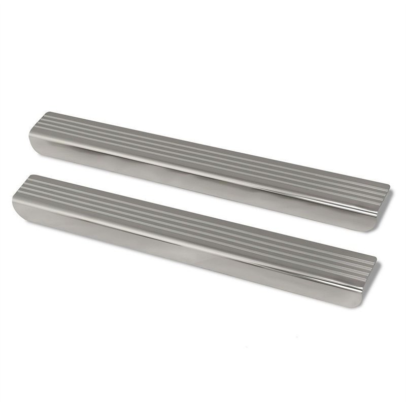 Front sill trims for Volkswagen VW Crafter I 2E/2F 2006-2016 steel brushed