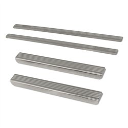 Front sill trims for Volkswagen VW Polo Hatchback 6R 3D 2009-2017 steel br