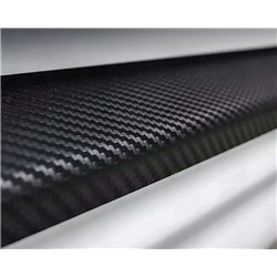 Front sill trims for Skoda Citigo Hatchback I AA NF1 3D 2012-2018 carbon-s