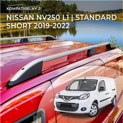 Relingi dachowe Nissan NV250 I W L1 Standard 2019-2022 Aluminiu