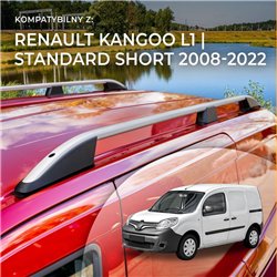 Relingi dachowe Renault Kangoo II FW/KW L1 Standard 2008-2022 A
