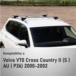 Bagażnik dachowy Volvo V70 Kombi II S AU P26 Cross Country 2000-2002 Bol