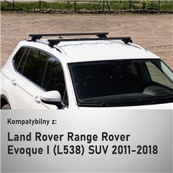 Bagażnik dachowy Land Rover Range Evoque I L538 LV 5D 2011-2018 Boldbar
