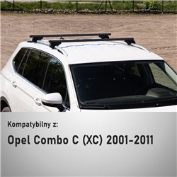 Bagażnik dachowy do Opel Combo (XC) 2001-2011 | Boldbar Alpha V1
