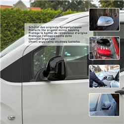 Nakładki na lusterka do Peugeot Expert III (V) 2016- | ABS