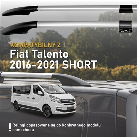 Relingi dachowe dzielone Fiat Talento II 296 X82 L1 SWB 2016-2021