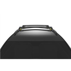 Roof rack for Peugeot 407 SW Station Wagon I 6E 2004-2011 AIR-1 Aluminum P