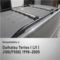 Bagażnik dachowy do Daihatsu Terios I J1 J100/F500 1998-2005 Al