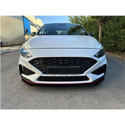 Front splitter for Hyundai i30 Liftback III PDE N / N-Line FL 2021- ABS