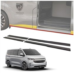 Side skirt extensions for Volkswagen VW Caravelle T7 L2 LWB 2025- ABS