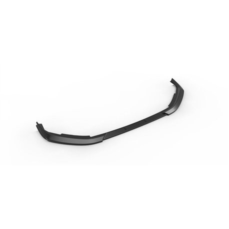 Front splitter for Peugeot 208 Hatchback II (P21 | U) 2019- Black ABS