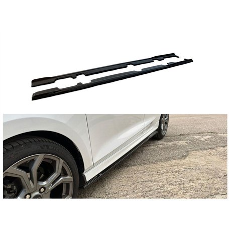 Dokładki progów Ford Fiesta Hatchback VIII Mk7 B479 HJ/HF JHH PRE-FL 201