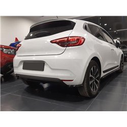 Rear bumper lip for Renault Clio Hatchback V RJA/BJA BF/B7 2019- Black ABS