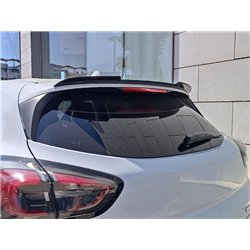 Roof spoiler cover for Ford Puma II (J2K) 2020- | Black ABS plastic Shiny