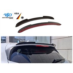 Roof spoiler cover for Ford Puma II (J2K) 2020- | Black ABS plastic Shiny