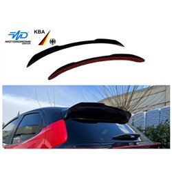 Roof spoiler cover for Toyota Yaris Hatchback IV XP210 5D 2020- Black ABS