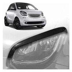 Nakładki nad przednie reflektory Smart Fortwo Kabriolet III A453 2D 2016