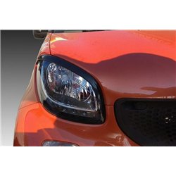 Nakładki nad przednie reflektory Smart Fortwo Kabriolet III A453 2D 2016