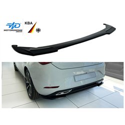 Rear bumper lip for SEAT Leon Hatchback IV (KL) FR 5D 2020- | Black ABS