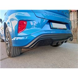 Rear bumper lip for Ford Puma II (J2K) ST-Line 2020- | Black ABS