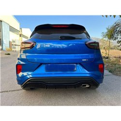 Rear bumper lip for Ford Puma II (J2K) ST-Line 2020- | Black ABS