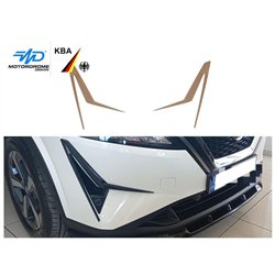 Listwy stylizacyjne przedniego zderzaka Nissan Qashqai III J12 2021- PUR