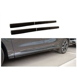 Side skirt extensions for Ford Puma II (J2K) ST-Line 2020- | Black ABS