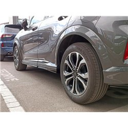 Side skirt extensions for Ford Puma II (J2K) ST-Line 2020- | Black ABS