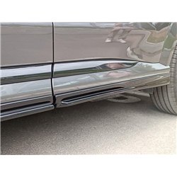 Side skirt extensions for Ford Puma II (J2K) ST-Line 2020- | Black ABS